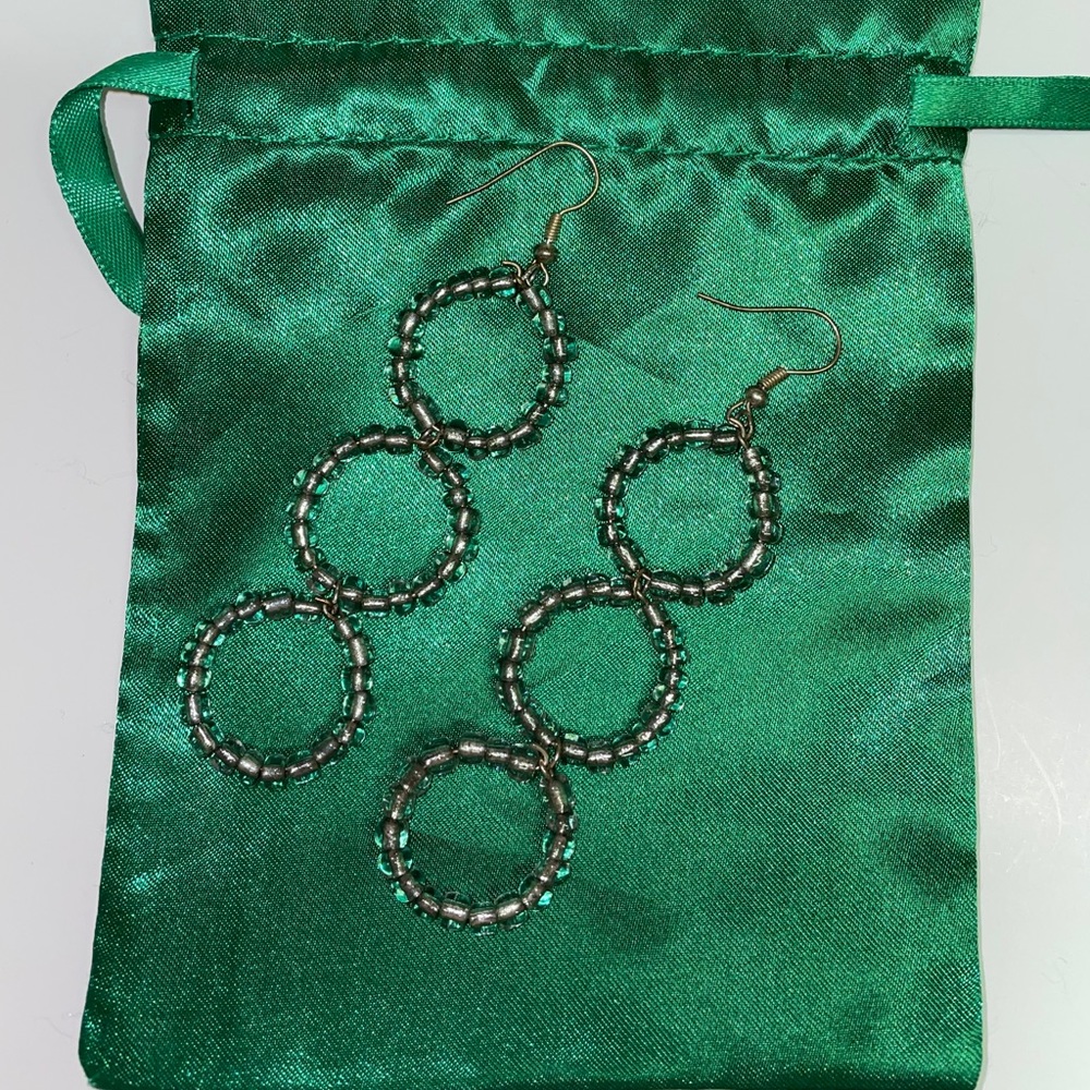 Circle Drop Earrings